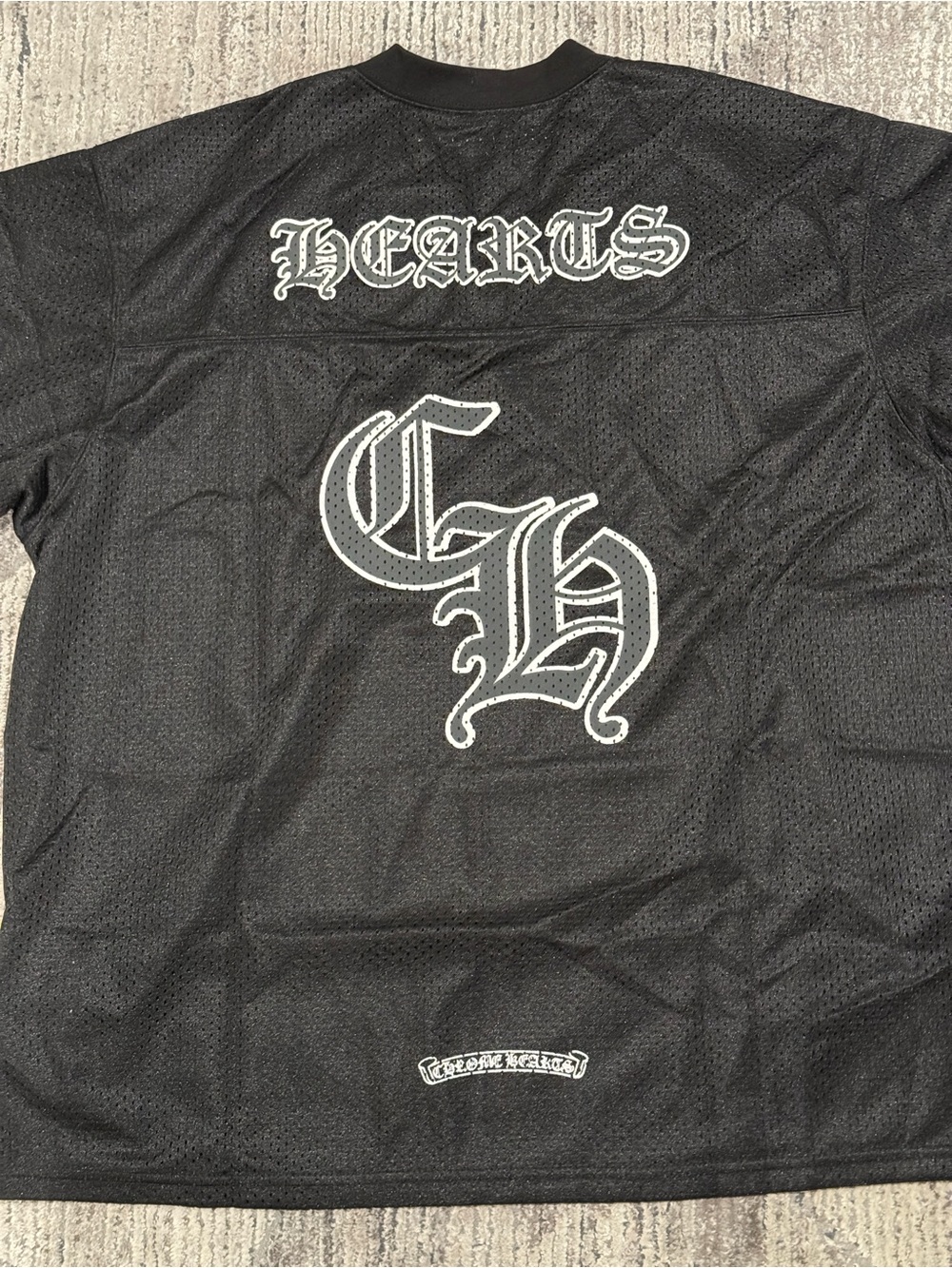 Chrome Hearts Black Mesh Jersey - Picture 2 of 9